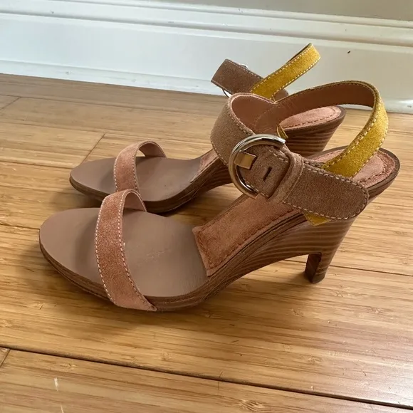 Sergio Rossi Suede Sandal Size 36.5