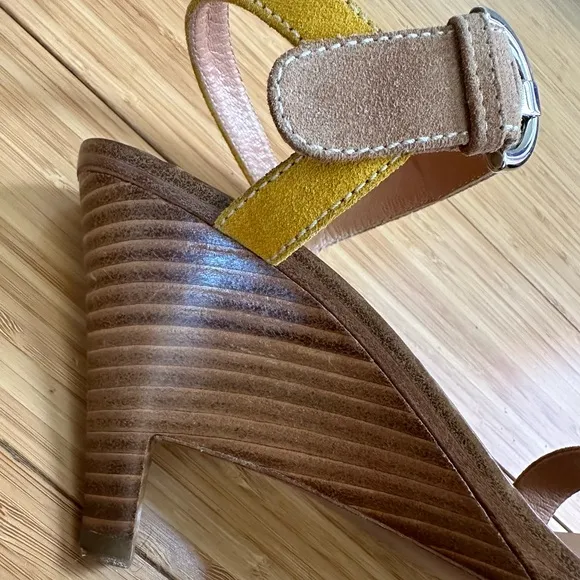 Sergio Rossi Suede Sandal Size 36.5