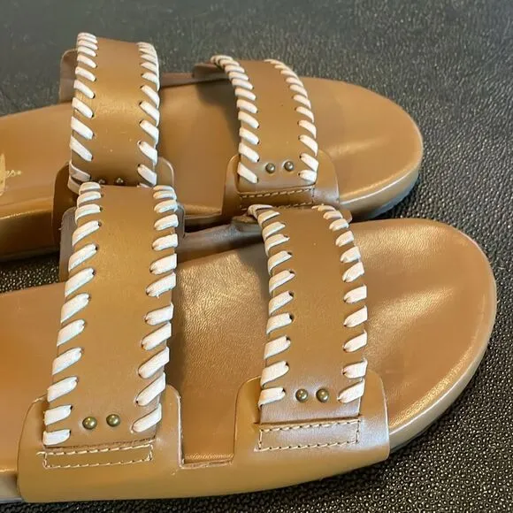 Seychelles Catch a wave Whipstitched Sandals size 9