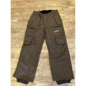 Sims Cargo Snow Pants Large Ice Fishing Pockets Lined NWOT Ski Snowboard Mens