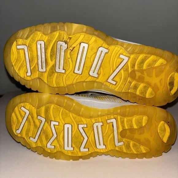 Size 12C- Air Jordan 11 Low‎ Yellow Snakeskin  In Excellent Condition