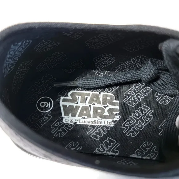 Skechers Star Wars Darth Vader Mens Size 9 Sneakers Shoes Lace Up Black,
