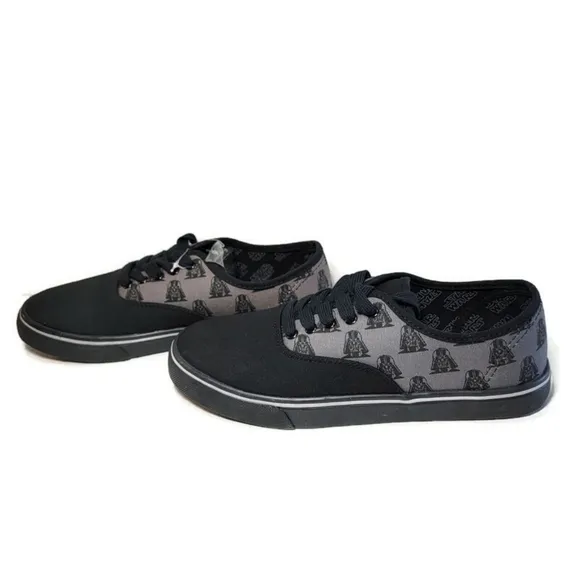 Skechers Star Wars Darth Vader Mens Size 9 Sneakers Shoes Lace Up Black,