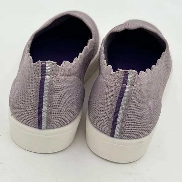 Skechers Shoes Knit Slip-On Light Lilac purple Women’s 8.5 Poppy Breezy Street