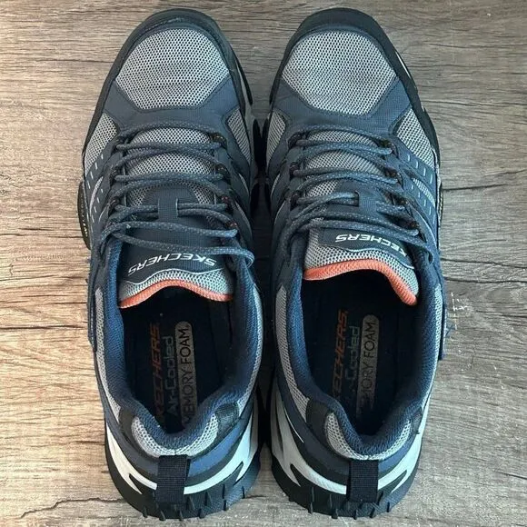 Skechers Skech-Air Envoy Men’s Athletic Walking Shoes Size 11.5 Gray/Blue