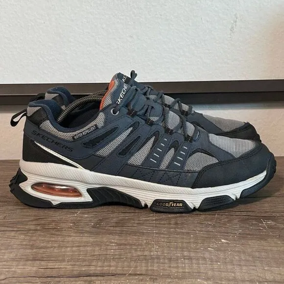 Skechers Skech-Air Envoy Men’s Athletic Walking Shoes Size 11.5 Gray/Blue