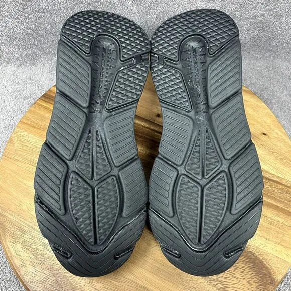 Skechers Slip-Ins Shoes Men's Size 7.5 Black Max Cushioning Hands Free Walking