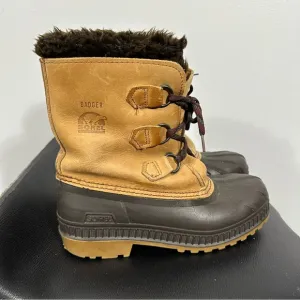 Sorel Badger Lace-up Snow Duck Boots Men’s Size 6