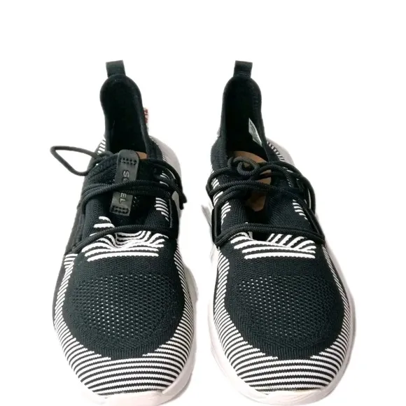 Sorel Explorer Defy Low Sneakers Women Size 11 Shoes Black ~White