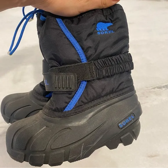 Sorel Flurry snow boots Toddlers 11 blue black
