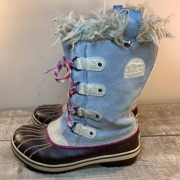 Sorel Joan of Arctic Blue Youth Snow Winter 6