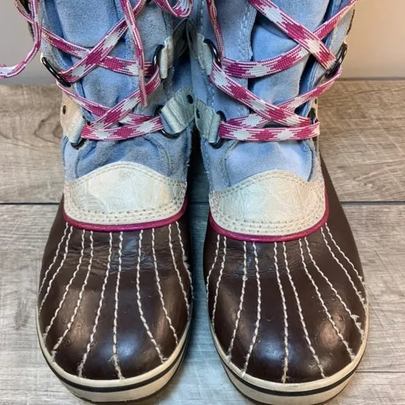 Sorel Joan of Arctic Blue Youth Snow Winter 6