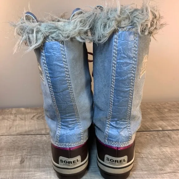 Sorel Joan of Arctic Blue Youth Snow Winter 6