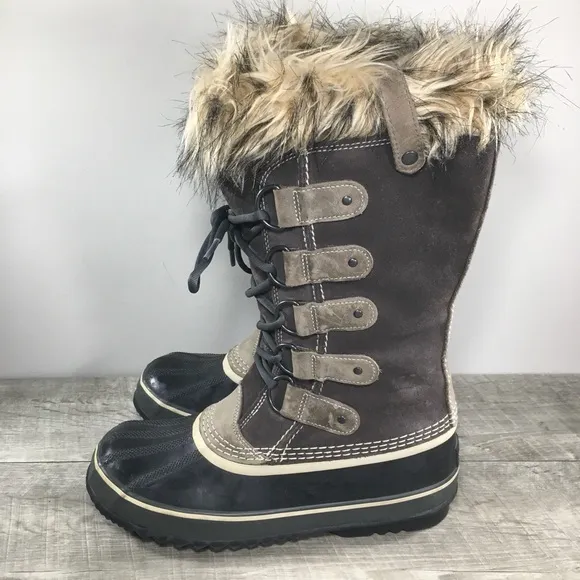 Sorel Joan of Arctic Women's Winter Snow Waterproof Leather Boots NL1540 Size 10
