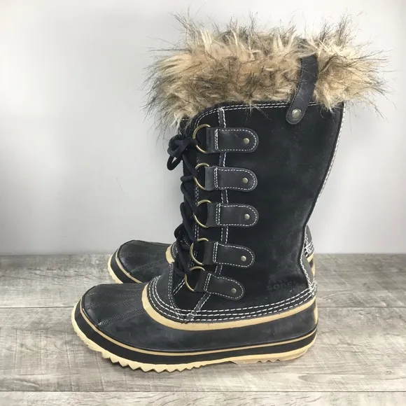 Sorel Joan of Arctic Women's Winter Snow Waterproof Leather Boots NL1540 Size 9
