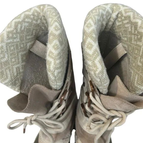 Sorel Joan Of Arctic Boots Women’s Size 8.5 Oxford beige brown Waterproof Snow
