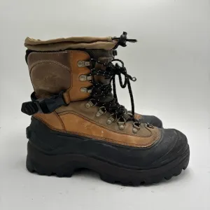 Sorel Men’s 11 Brown Leather Conquest Indiana Snow Winter Boots