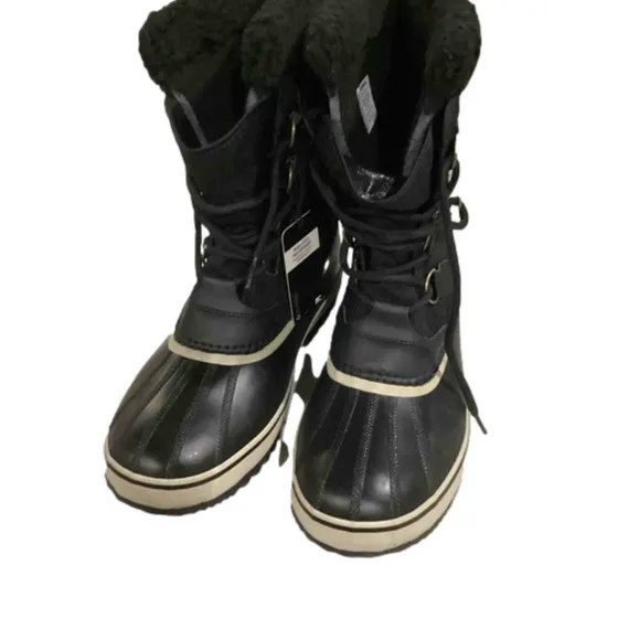 Sorel Men’s 1964 Nylon WP Boot Black 10 NWT
