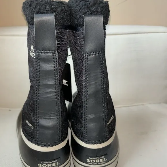 Sorel Men’s 1964 Nylon WP Boot Black 10 NWT