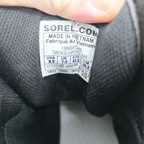 Sorel Paxon Men's Casual Outdoor Hiking Boots Brown 8.5