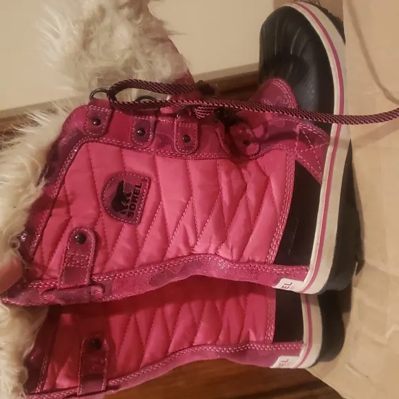 Sorel TOFINO II KIDS girls fur winter snow waterproof 4