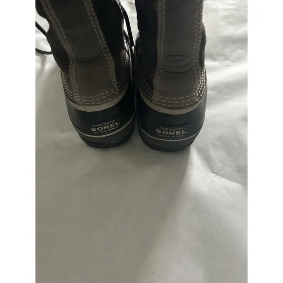 Sorel Womens 6-6.5 Ski Snowboard Joan of Arctic Fur Waterproof Snow Blue Boots