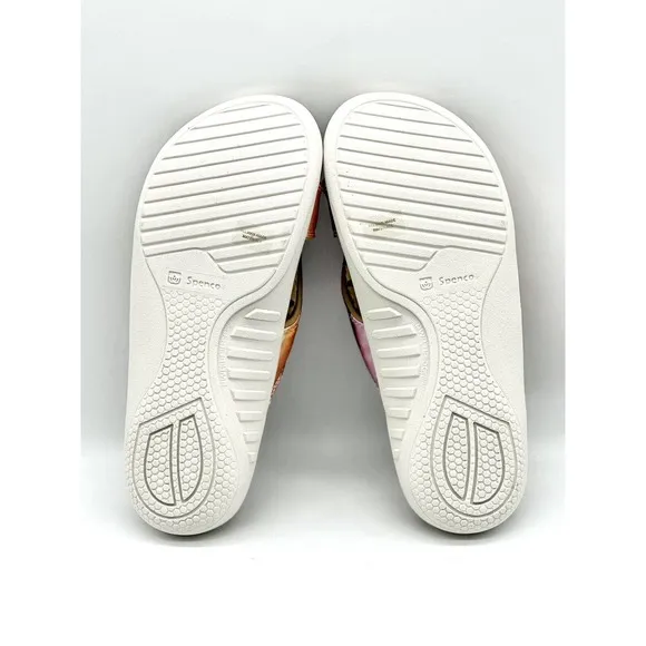 Spenco Sandals Women Size 10D Kholo Monet Sundress Orthotic Slide Adjustable