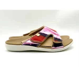 Spenco Sandals Women Size 10D Kholo Monet Sundress Orthotic Slide Adjustable
