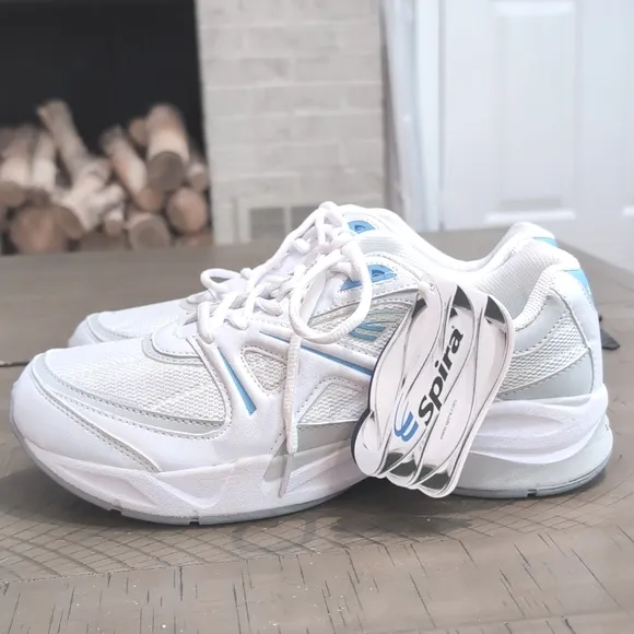 Spira Women's Valencia White Walking Shoes Size 8.5 NWT