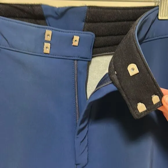 Spyder - Mens Vintage Ski, Snow Pants - SZ 33R, Navy Blue