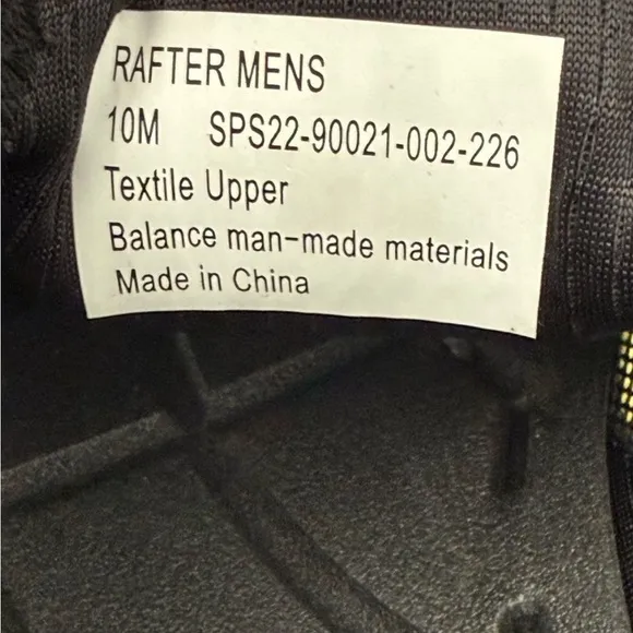 Spyder Rafter Water Shoes SP10295 Black Yellow Men’s Size 10
