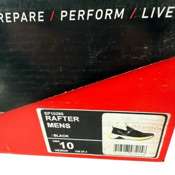 Spyder Rafter Water Shoes SP10295 Black Yellow Men’s Size 10