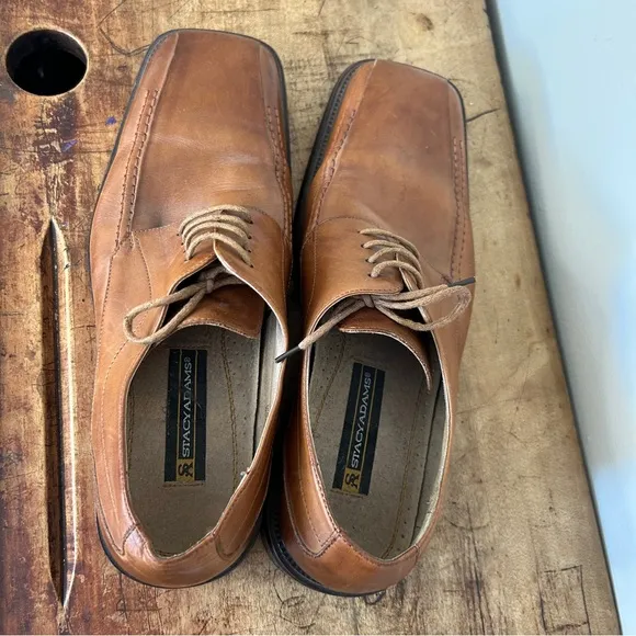 Stacy Adams men’s sz 10.5 leather oxford dress shoes