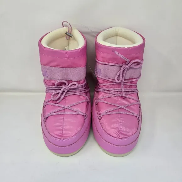 Steve Madden Mav Moon Boots NEW (no box) Pink Size Medium 7/8 Snow Winter