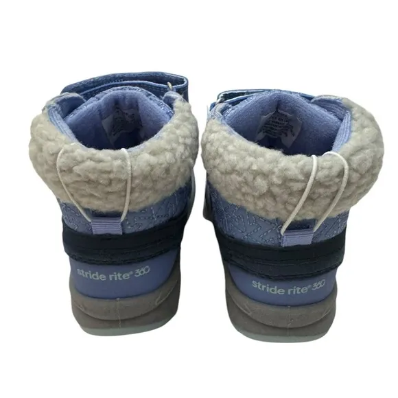 Stride Rite 360 Kids' Nebraska Snow Boot, Navy, 8M Toddler NWT