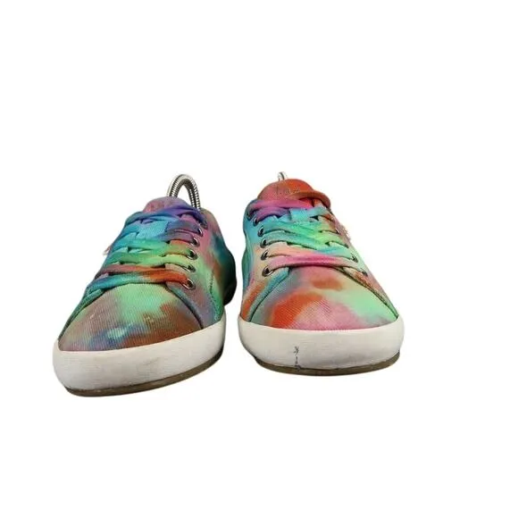 Taos Shoes Womens 7.5 Sneakers Casual Lifestyle Star Tie Dye Trainer Walking Low