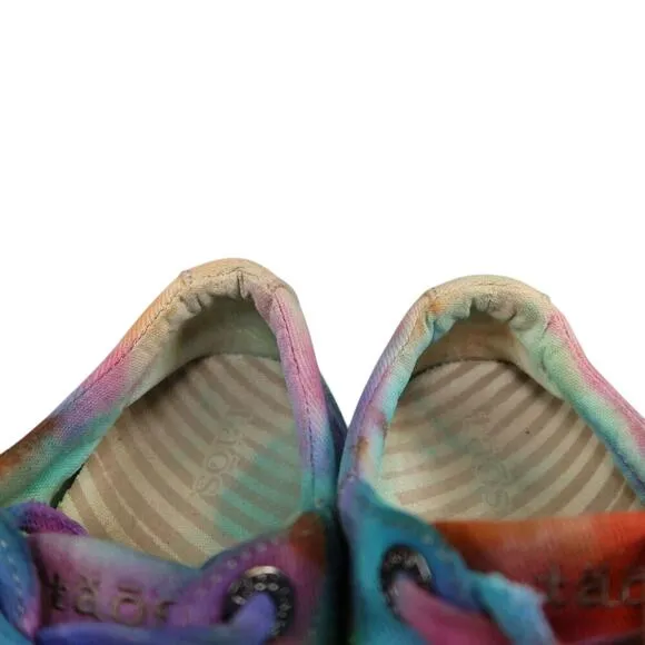 Taos Shoes Womens 7.5 Sneakers Casual Lifestyle Star Tie Dye Trainer Walking Low