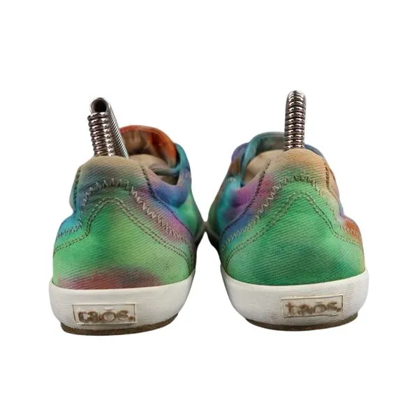 Taos Shoes Womens 7.5 Sneakers Casual Lifestyle Star Tie Dye Trainer Walking Low