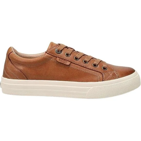 Taos Footwear Plim Soul Lux Sneakers Women's US 9M Caramel Athletic Shoes FZP140