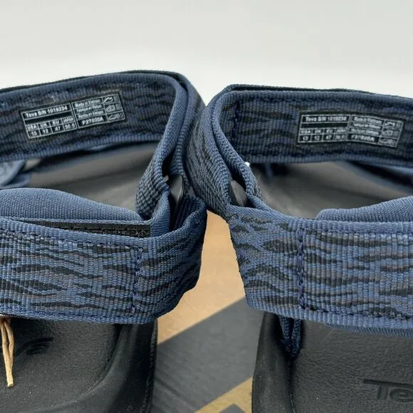 Teva Men's Sandals Hurricane XLT 2 Size 13 Chara Orion Blue/Black NIB