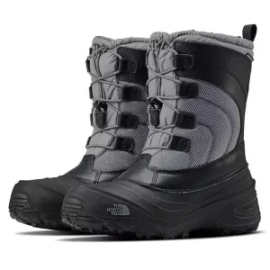 The North Face Alpenglow IV NF0A2T5PG69 Snow Boots Kids 10 Gray Waterproof CG261