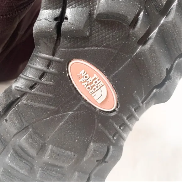 The North Face brown ‘Nuptse boot’ snow boots