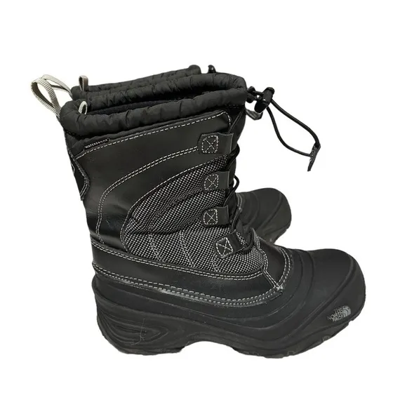 THE North Face Unisex Thermafelt Plus Insulation Snow Boots Black Size 4