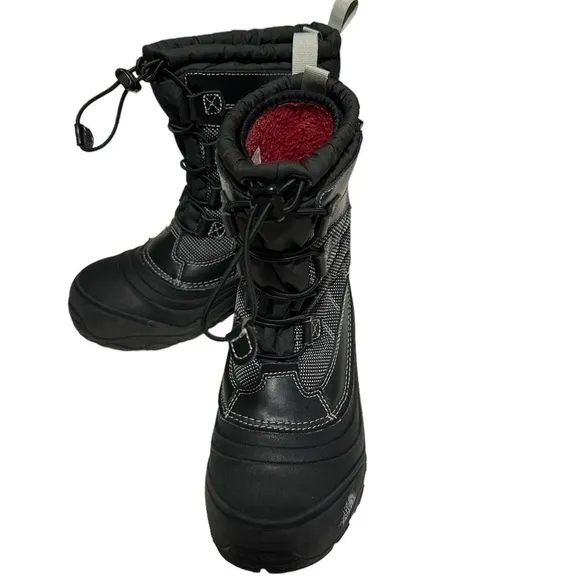 THE North Face Unisex Thermafelt Plus Insulation Snow Boots Black Size 4