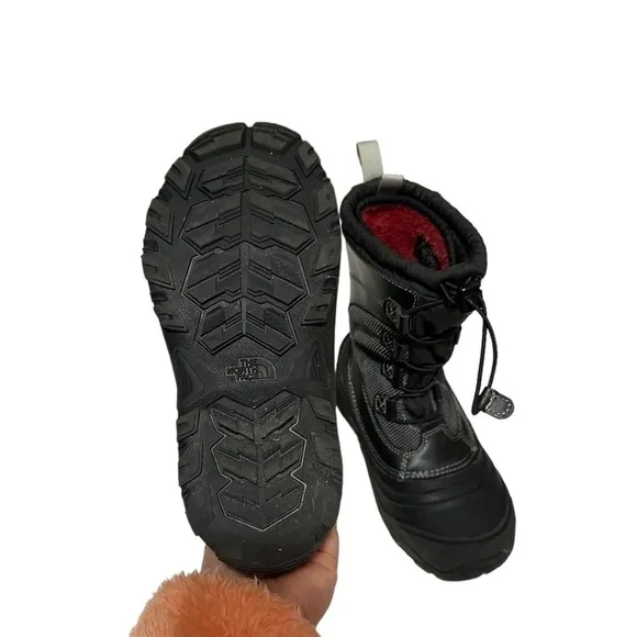 THE North Face Unisex Thermafelt Plus Insulation Snow Boots Black Size 4