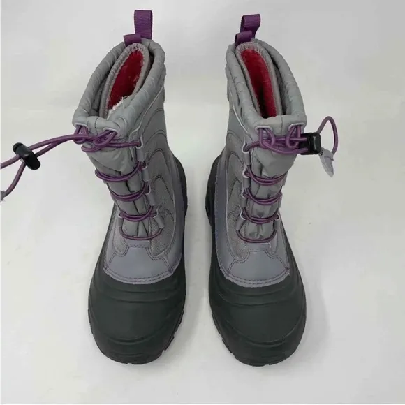 The North Face Youth Therma Felt Winter Waterproof W/ Insulation Boots Size 2