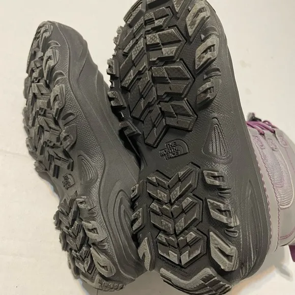 The North Face Youth Therma Felt Winter Waterproof W/ Insulation Boots Size 2