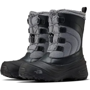 The North Face Alpenglow IV NF0A2T5PG69-020 Kids Black Gray Snow Boots US 2 OF69