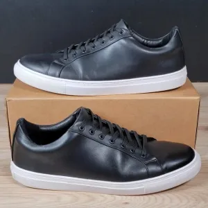 Thursday Boot Co Shoes Mens Size 14 Black White Premier Leather Casual Sneakers