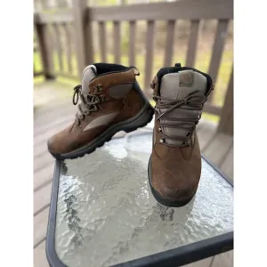 Timberland Chocorua Hiking Boots Waterproof Leather Brown A7598 Mens 10.5W